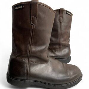 Red Head Leather Waterproof Roper Western Cowboy Biker Work Boots Men's 13 E